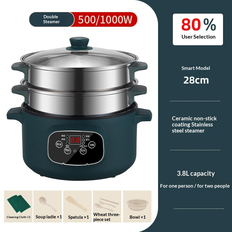Electric Multi Cooker – 4-in-1 Cooking Pot for Home Kitchen