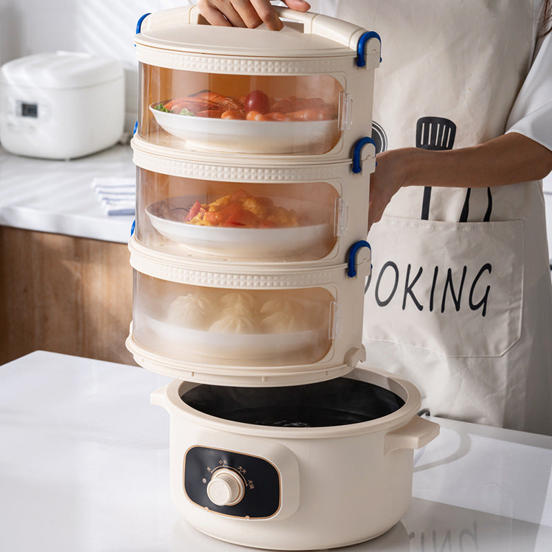 Heatable Food Hood with Insulation 4 layer– Keep Meals Warm, Kitchen Food Cover, Heat-Resistant Design