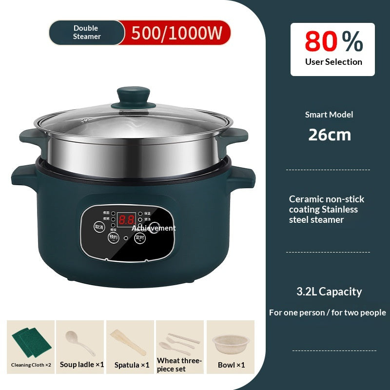 Electric Multi Cooker – 4-in-1 Cooking Pot for Home Kitchen