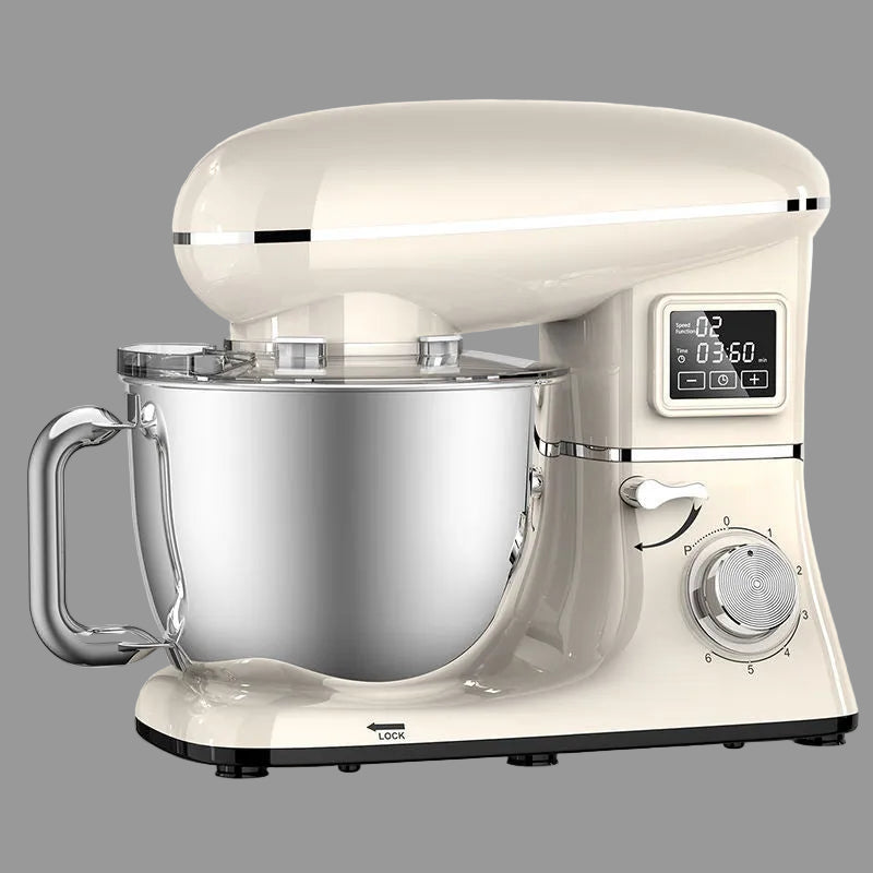 Electric Flour Mixer – Household Kitchen Dough Mixer for Baking