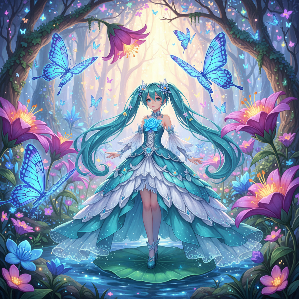 PREORDER Hatsune Miku Wonderland Thumbelina